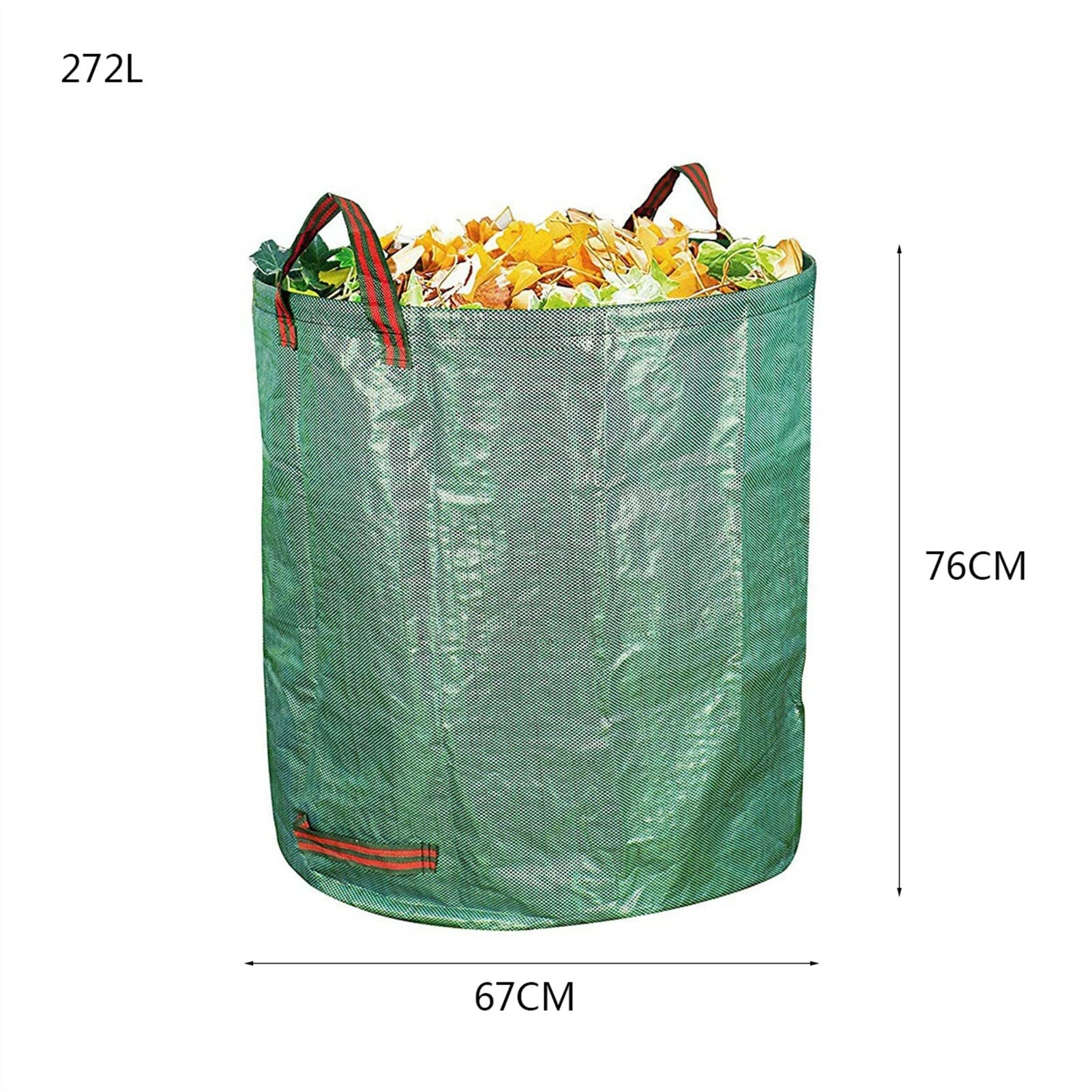 Cestino dell'ufficio Grande spazzatura portatile può pieghevole pop-up giardino foglia cestino della spazzatura della spazzatura del sacchetto di stoccaggio dei fiori e della raccolta dell'erba del bi
