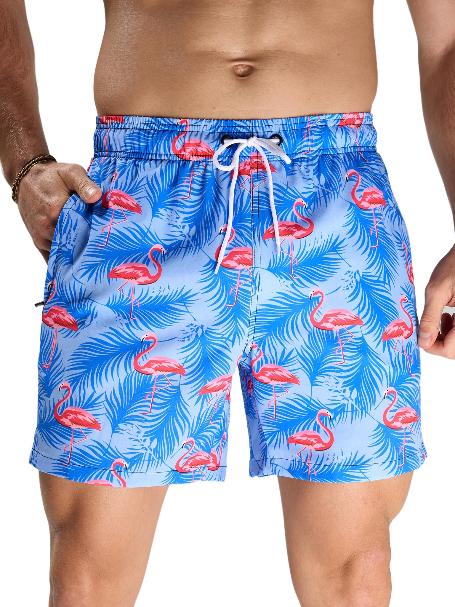 Arcweg Badeshorts Herren Badehose für Männer Schnelltrocknend Atmungsaktiv Elastischer Schwimmhose Kurz mit Meshfutter Für Strandurlaub & Freizeit S-3XL