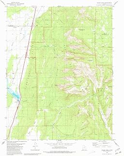 YellowMaps Kolob Arch UT topo map, 1:24000 Scale, 7.5 X 7.5 Minute, Historical, 1980, Updated 1980, 26.7 x 21.9 in - Paper