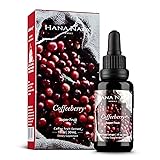 Hana Naia Coffeeberry: Whole Coffee Fruit Extract Supplement, 60-Day Supply, BDNF Brain Supplement, Focus Supplement and Cognitive Supplement, Brain Booster for Brain Health, 30ml
