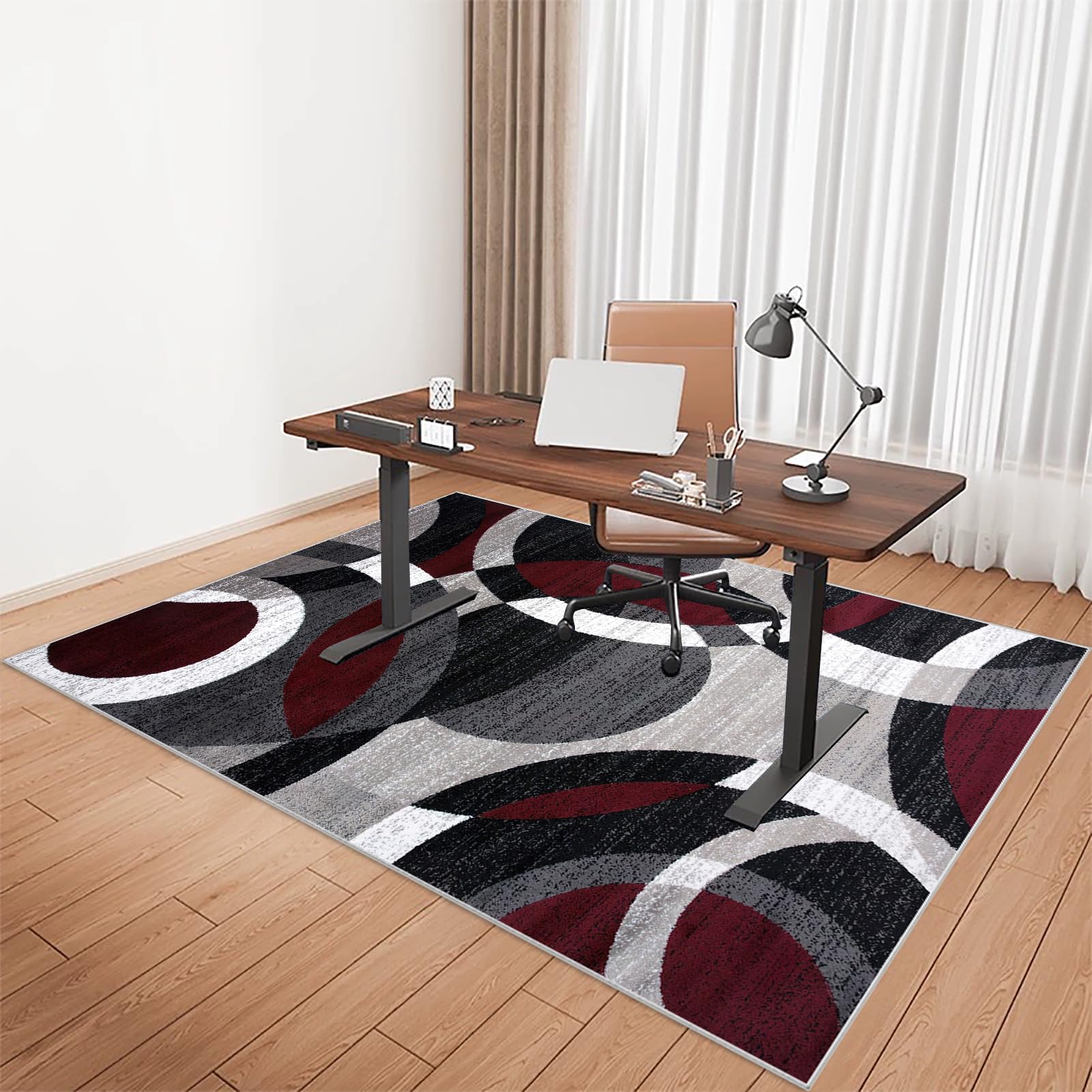 Tapis Chaise de Bureau pour Protection Sol - Pour Sols Durs et Stratifiés en Bureau et Chambre 70 x 100 cm