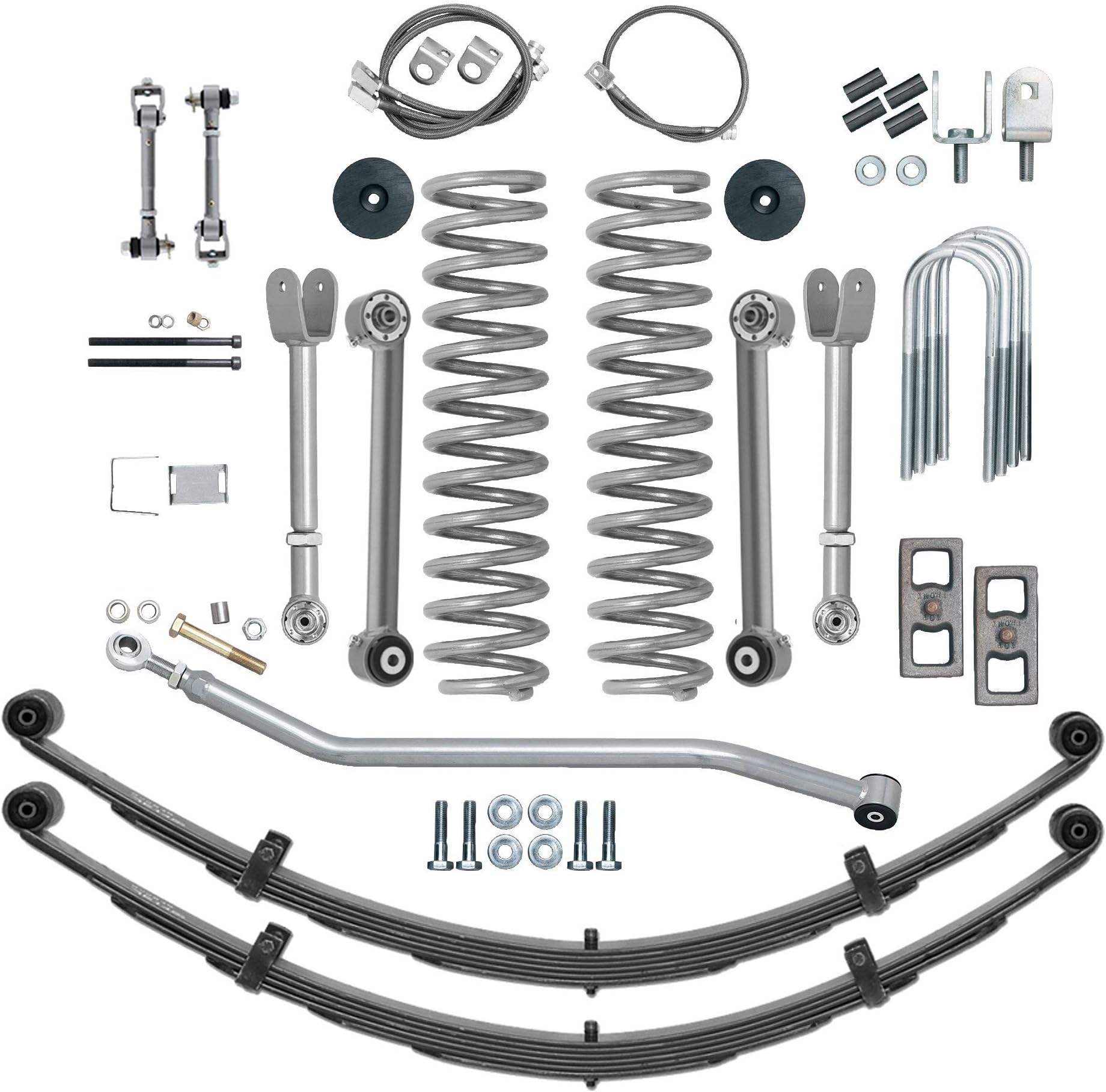 Rubicon Express RE6111 4.5" Super-Flex Kit for Jeep XJ