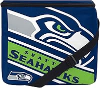 Vista 17 de FOCO Unisex NFL Big Logo Stripe 12 Pack Cooler