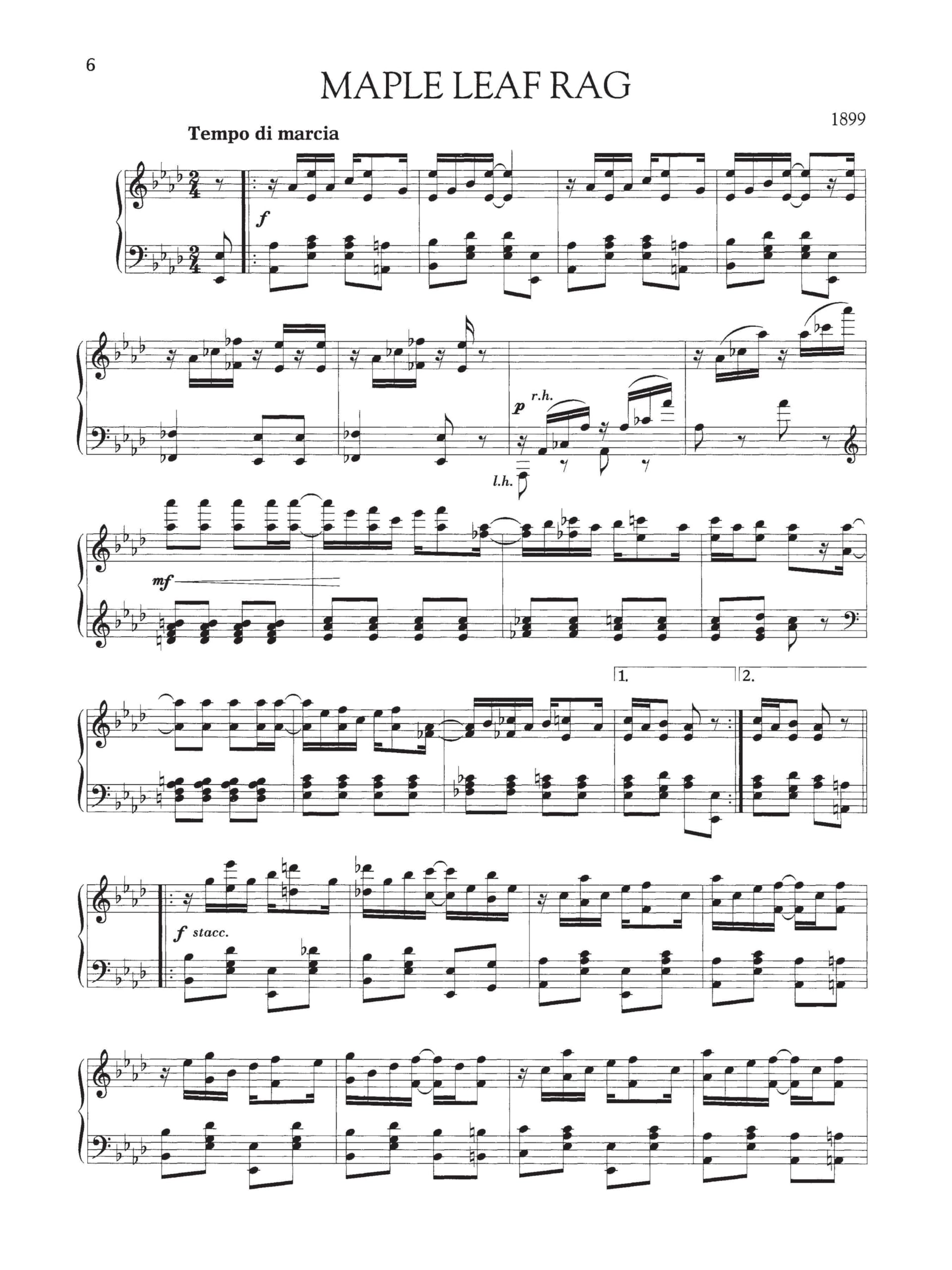 Scott joplin: complete rags for piano piano: Schirmer Library of Classics Volume 2020 Piano Solo (Schirmer's Library of Musical Classics)