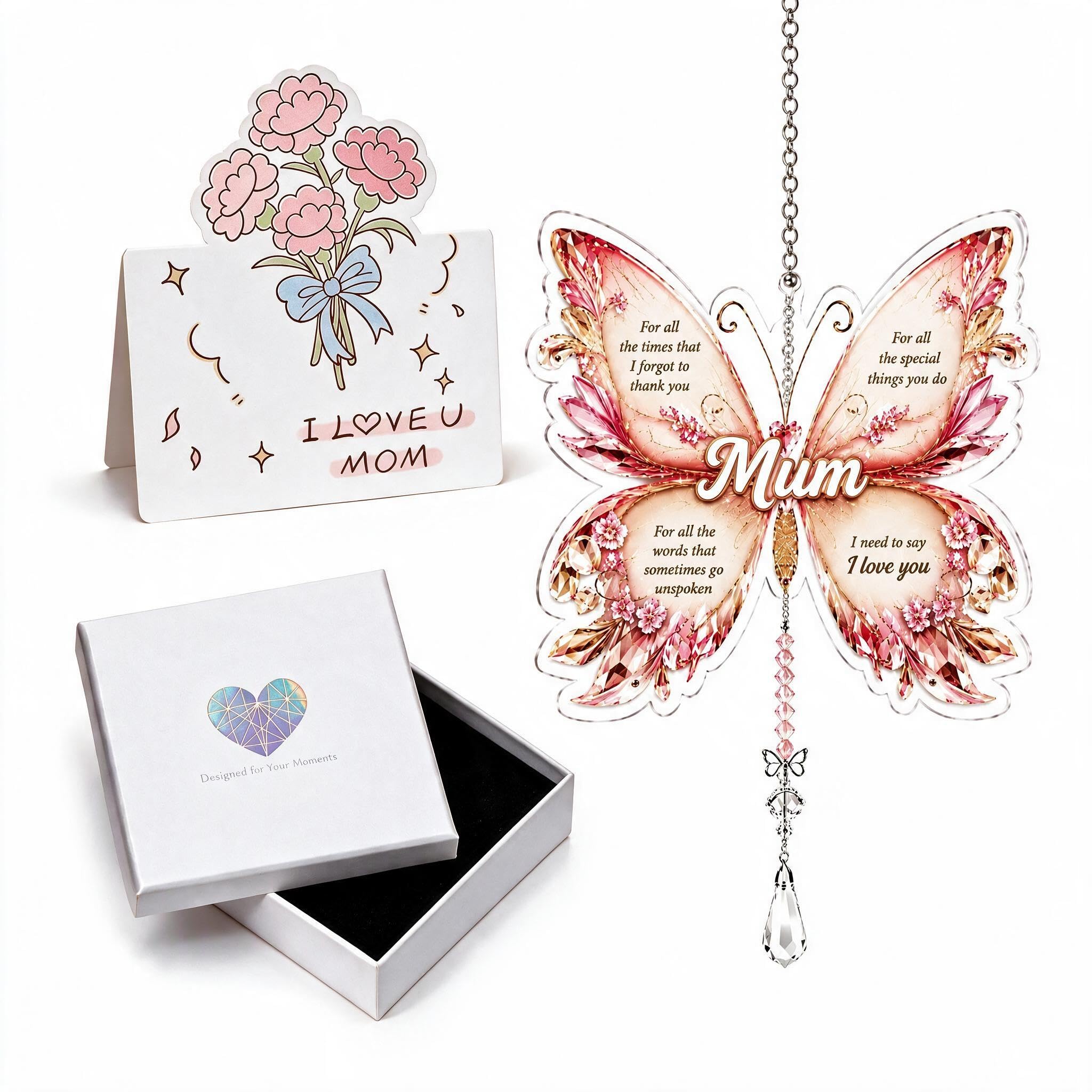 Gifts For Mum,Presents For Best Mums Christmas,Birthday Card Gift For Women