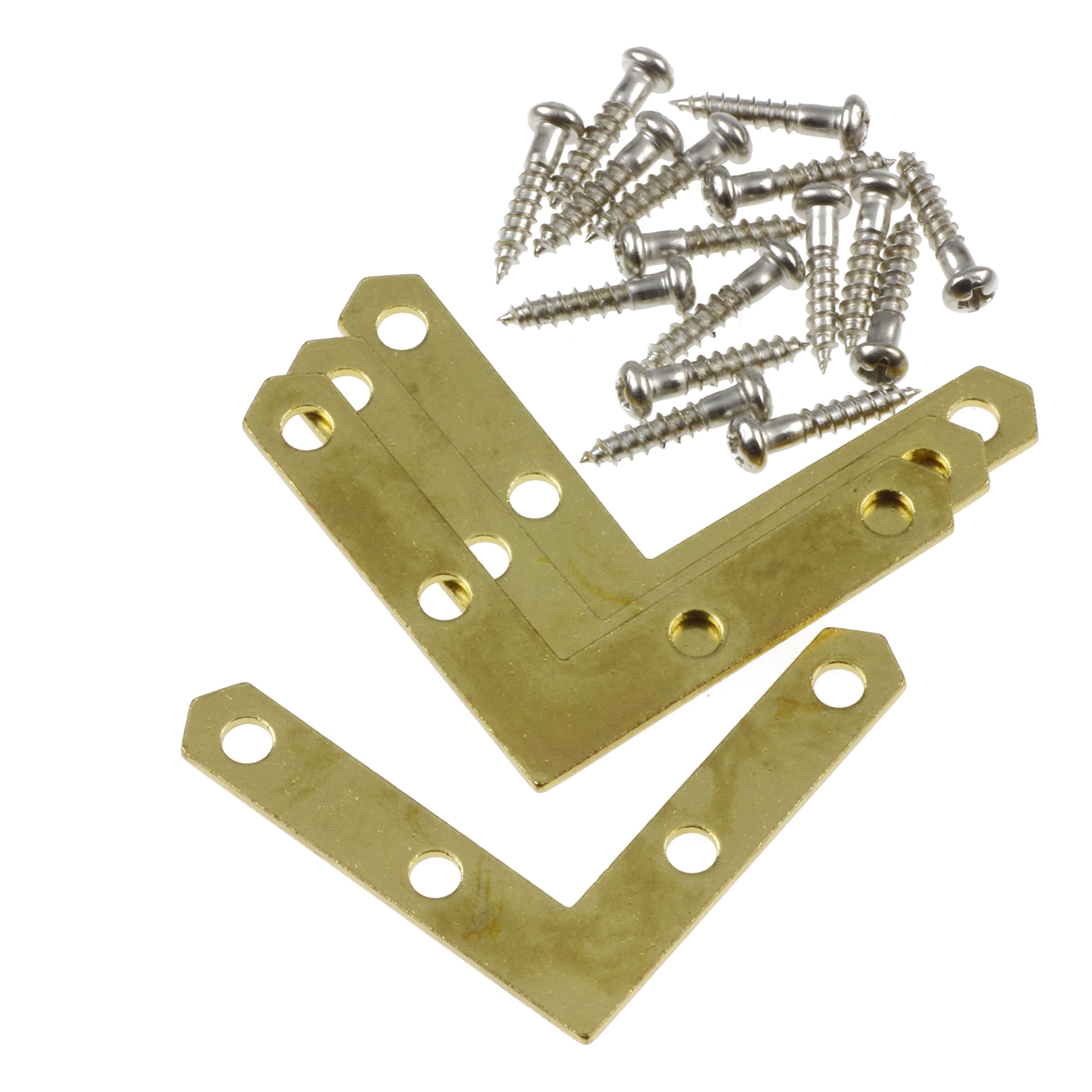 Amazon.co.jp: 福井金属工芸 真鍮角金具 F-0194 : DIY, Tools & Garden