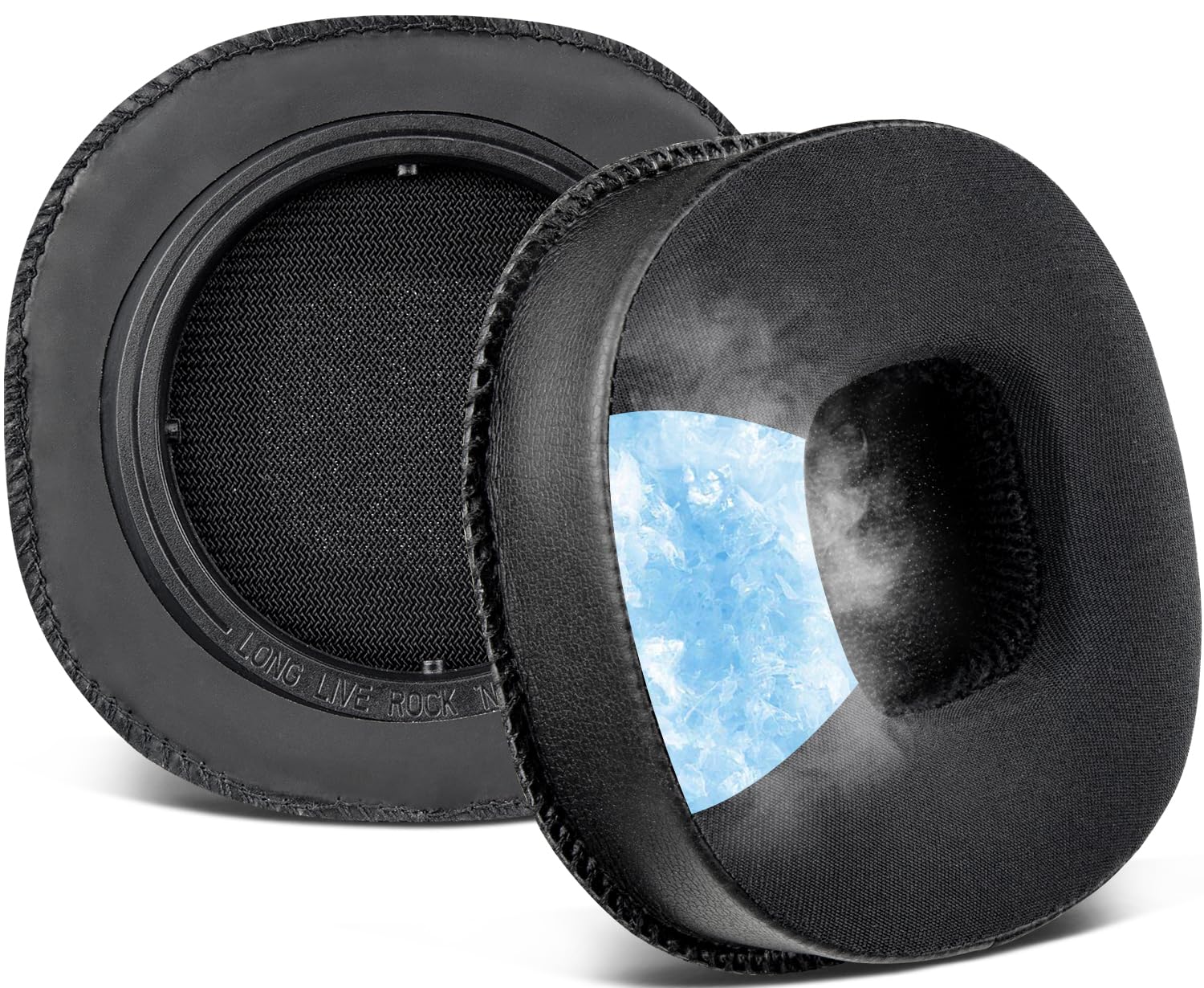SOULWIT Cooling-Gel Replacement Ear Pads Cushions for Marshall MID ANC Active Noise Cancelling On-Ear Wireless Headphone, Earpads with Noise Isolation Foam-image-31