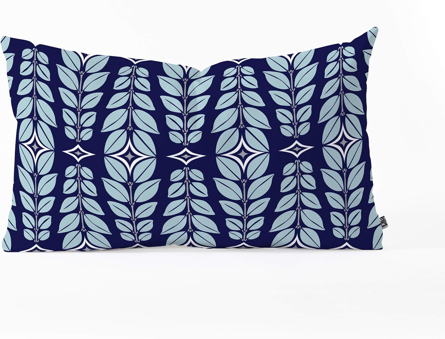 Deny Designs Heather Dutton Cortlan Navy Yard Oblong Throw Pillow, 26" x 16", Blue