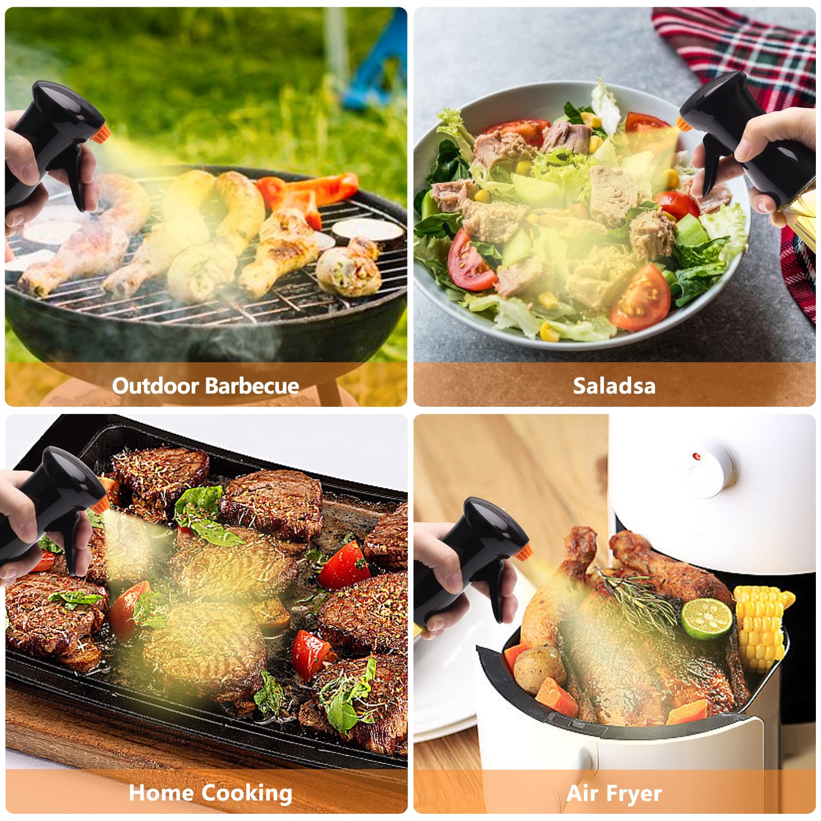 Olie Spuitfles Voor Het Koken Keuken Olijfolie Sproeier Voor Camping