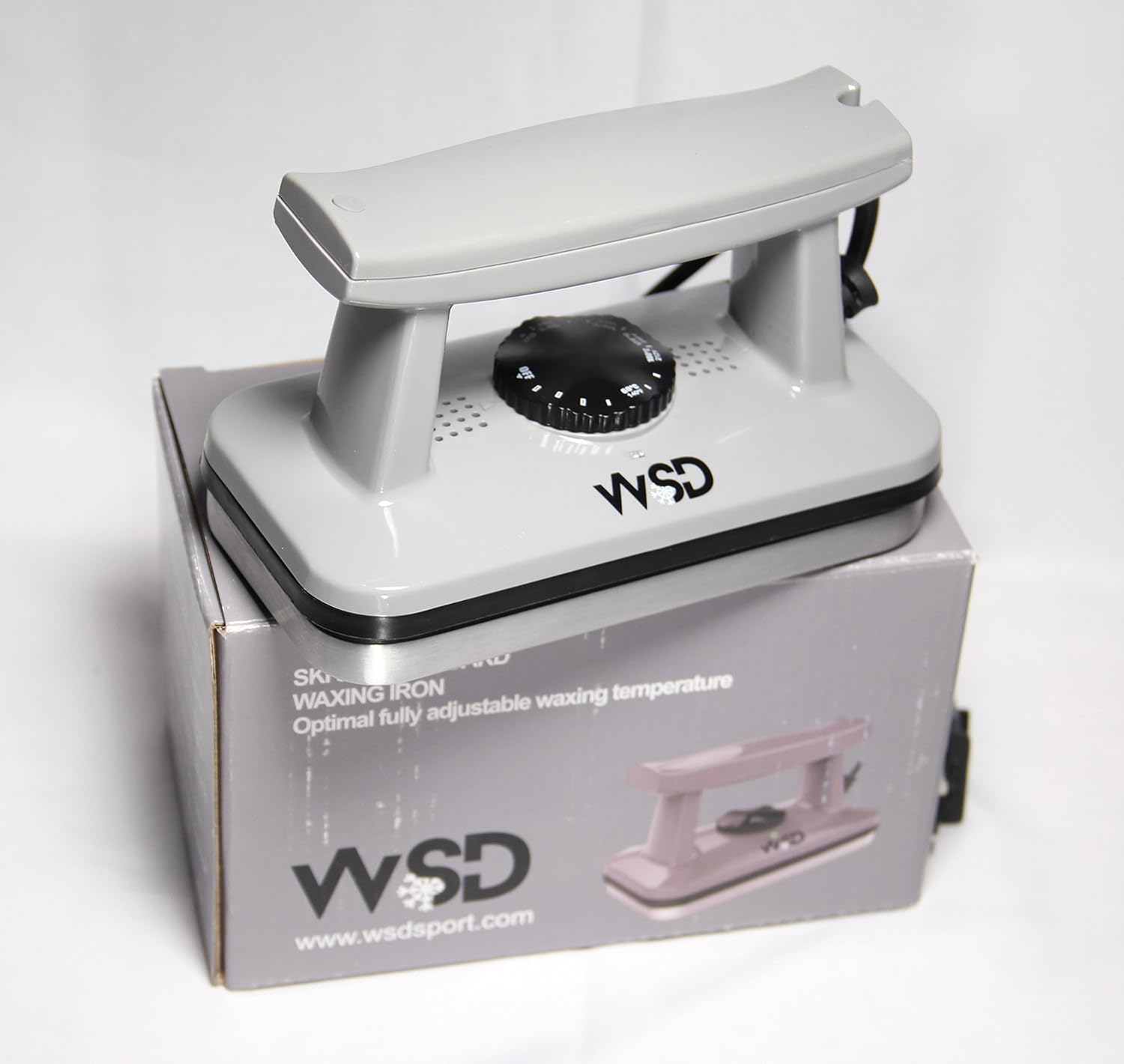 WSD Ski and Snowboard Wax Iron ski Tune Up Waxing Iron with Bonus 50 Gram Wax New