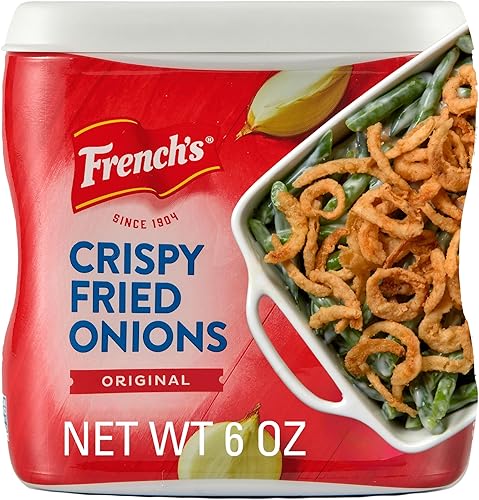 French's Crispy Fried Onions, Original, Made with Real Onions, No Artificial Fla