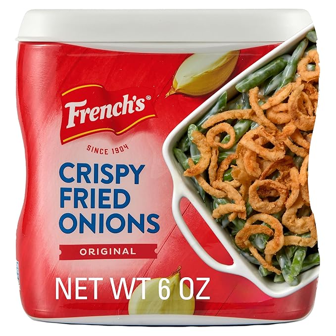 French's Crispy Fried Onions, Original, Made with Real Onions, No