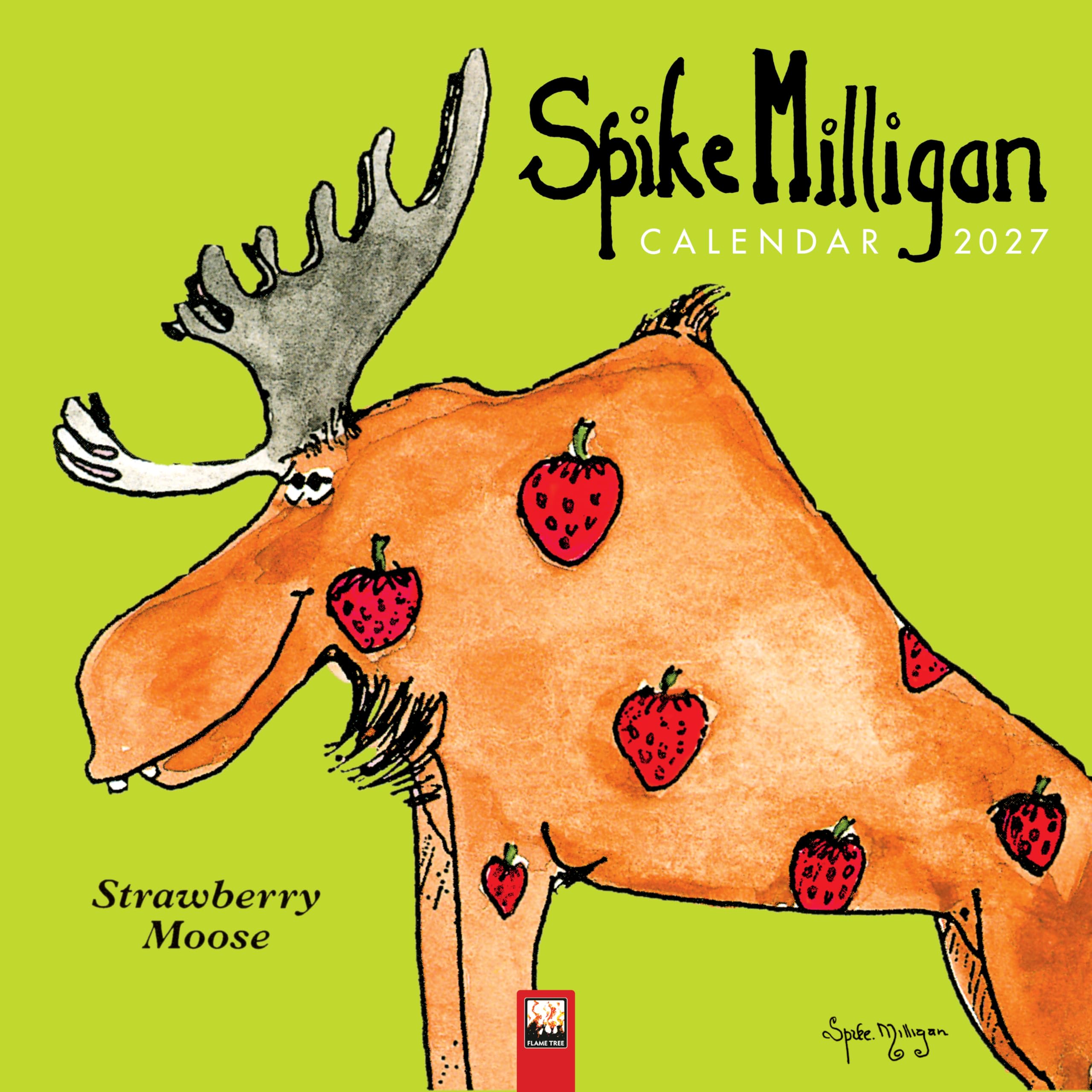 Spike Milligan Wall Calendar 2027 (Art Calendar)