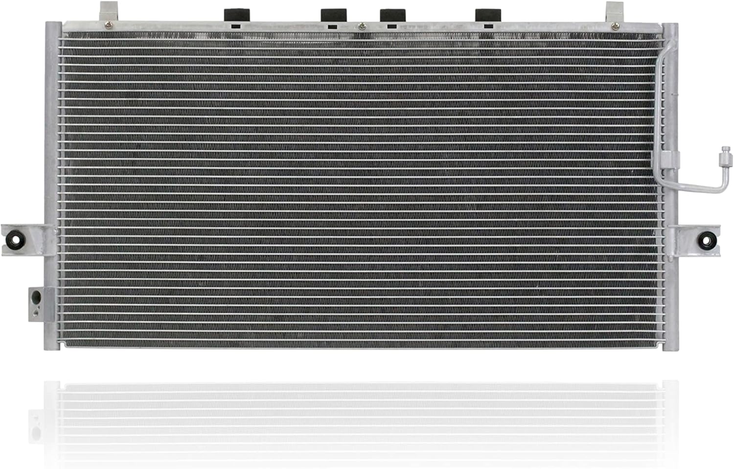 A/C Condenser - Pacific Best Inc. Compatible/Replacement for 4937 99-01 Nissan Maxima Infiniti I30 - Without Receiver & Dryer