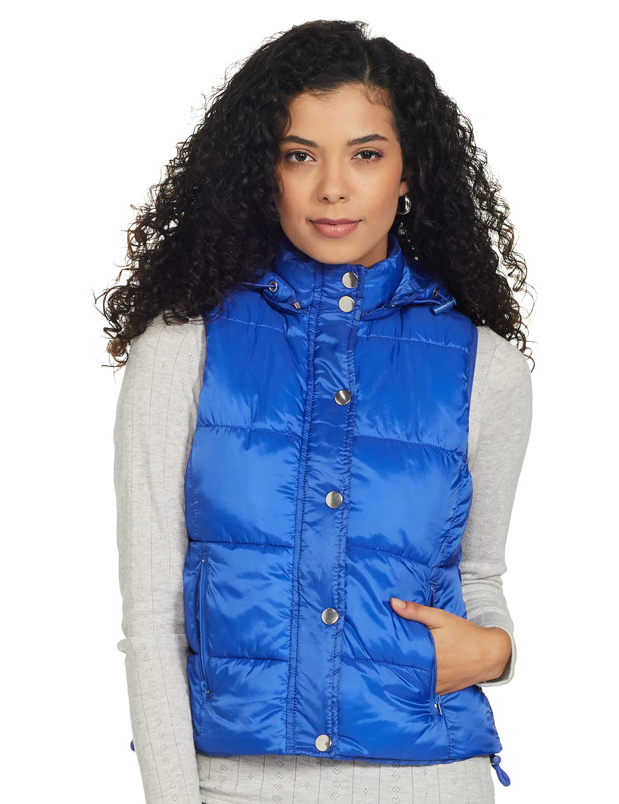 Polyester Women Short Length Coat W21Wpj06Fe-21-N22-878-image-18