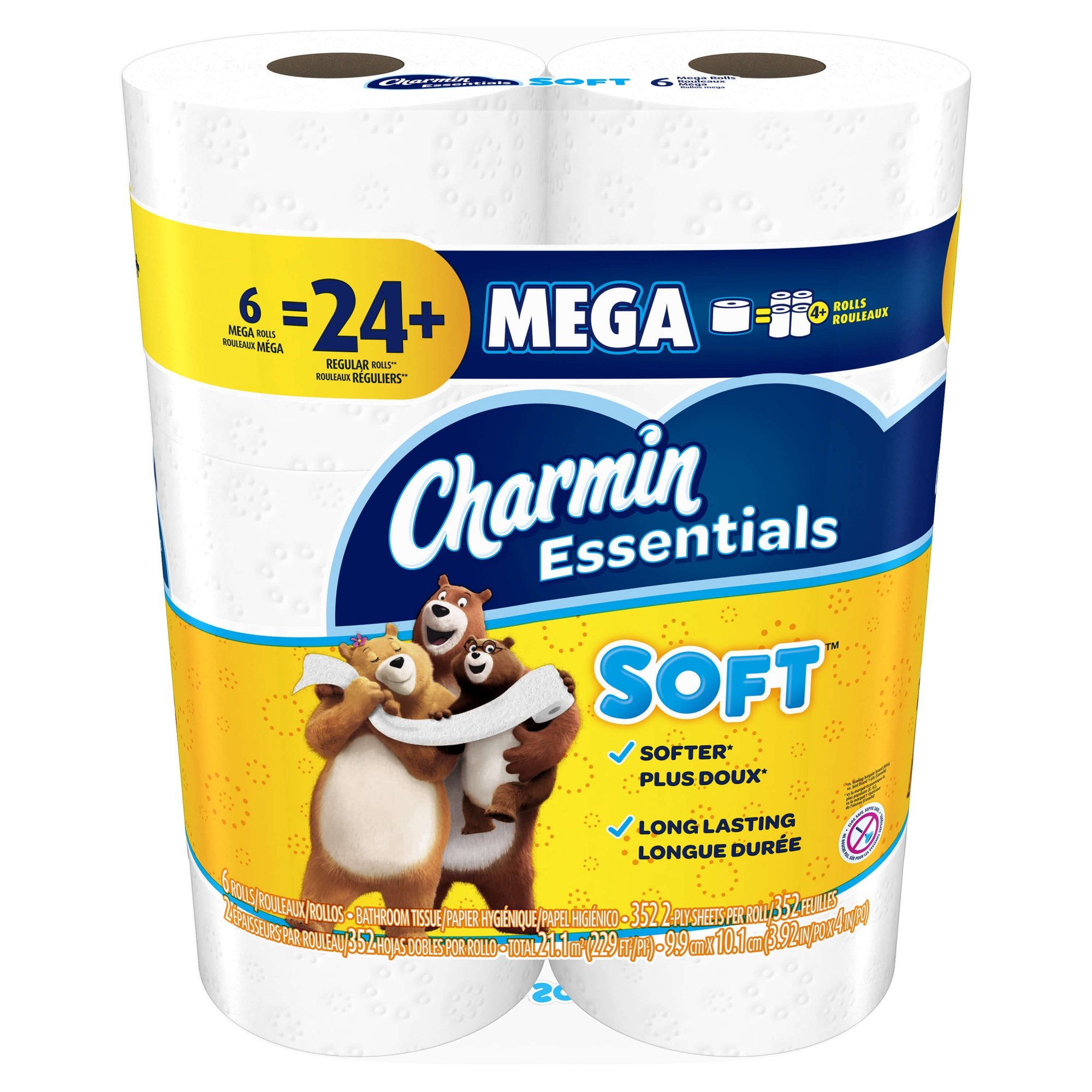 3 Pack - Charmin 6PK Soft Tissue -04537
