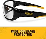 Dewalt Dominator Safety Verres Dpg94 Unisexe Adulte Non-dérapant Polarisé Caoutchouc miroir Rim pleine