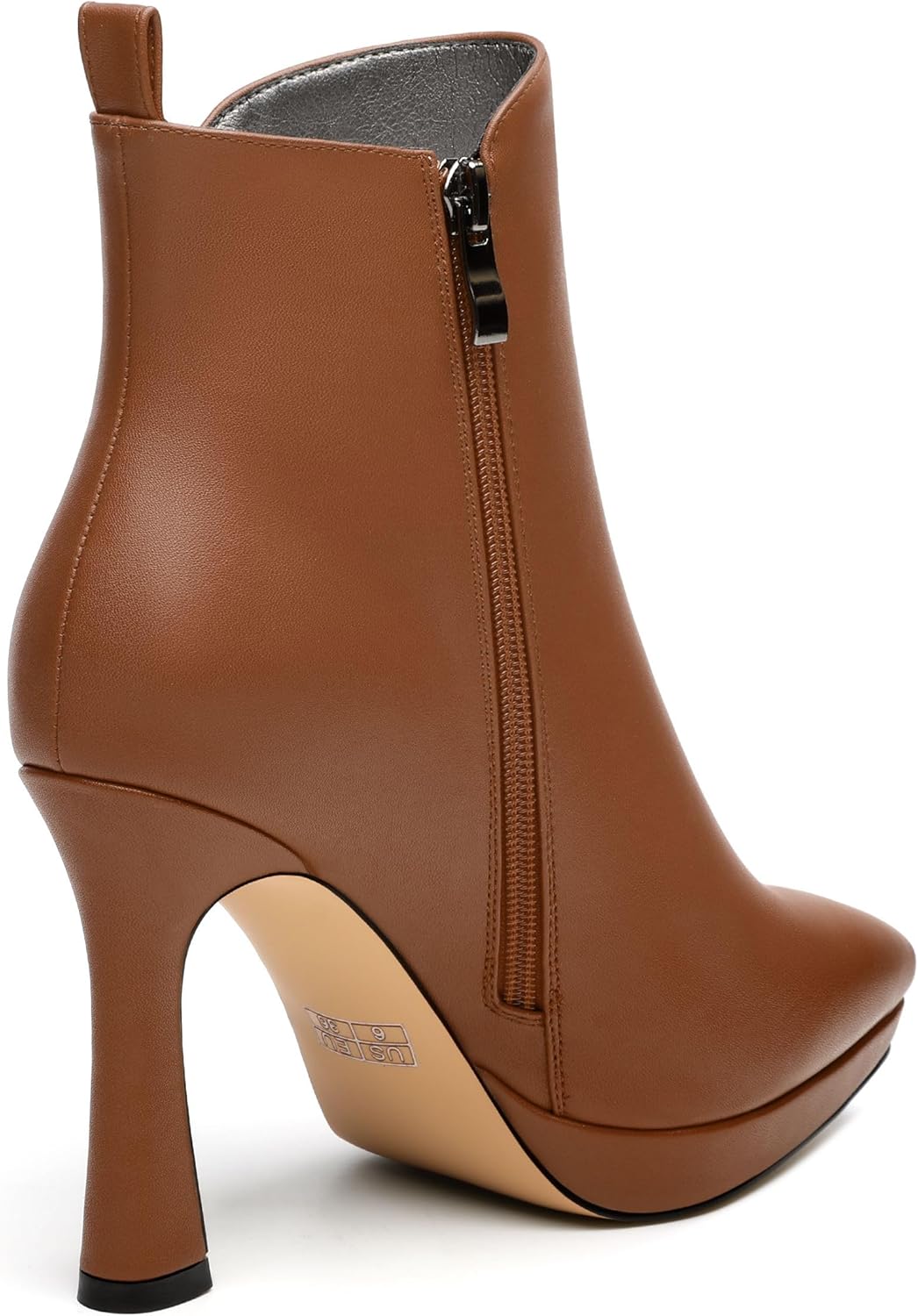 Women's ankle boots, high heels, thick soled shoes, pointed and sexy winter boots 4 In Stiletto High Heel - Image 5