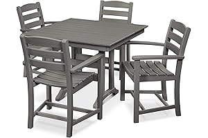 La Casa Café Dining Set, Slate Grey: The Epitome of Durability and Sophistication