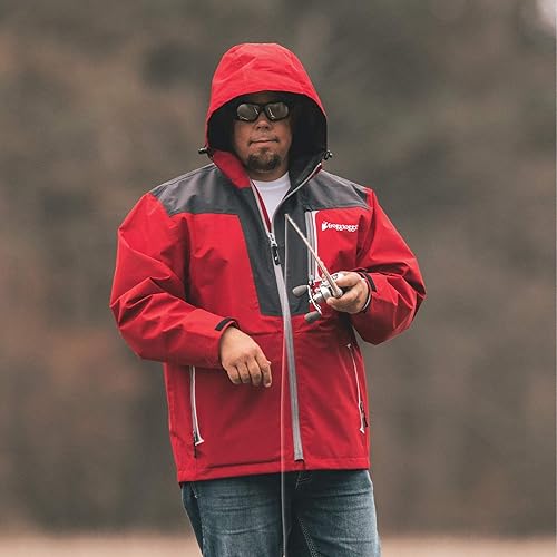 Miniatura 5 de Frogg Toggs Toadz HD Rockslide - Chaqueta impermeable transpirable para hombre