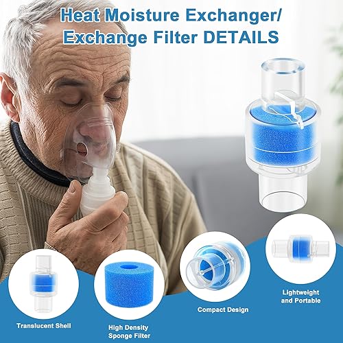 Miniatura 3 de Actualización de embalaje intercambiador universal de humedad de calor/filtro de intercambio de repuesto para solución de humidificación Z1, Z2 HME