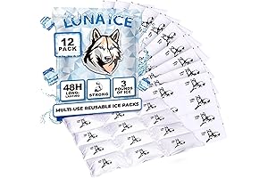 Ice Pack Bulk 12-600 Dry Ice for Shipping Frozen Food-Lunch Box Ice Packs