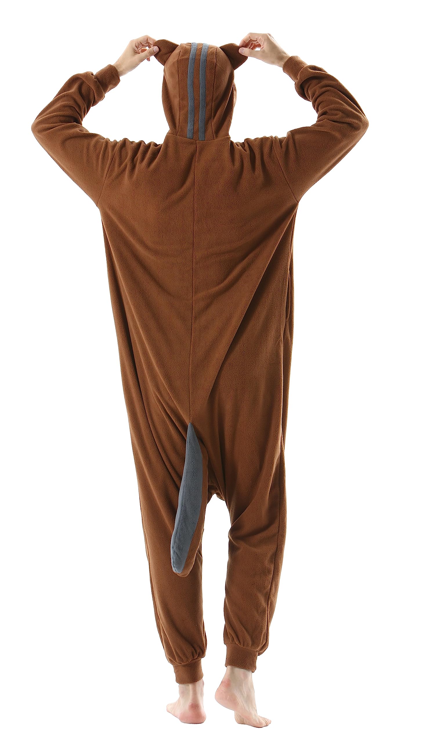 SimZoo Adulto Disfraz Pijama Unisex Pijama Kigurumi Onesie para Carnaval Halloween Cosplay Ropa de Dormir Traje de Disfraz para Navidad Festival Mujer y Hombre — view 7