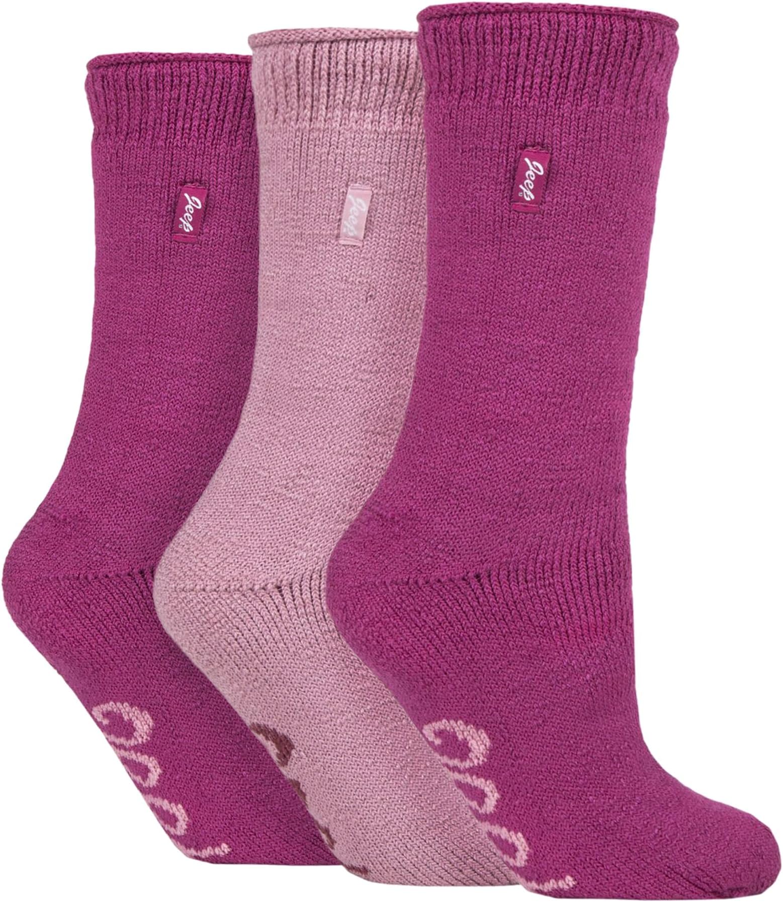 Jeep Ladies Thermal Boot Socks - 'Renegade' 2.3 TOG Warm, Cushioned, Chunky for Outdoor Walking in Winter Size 4-8 3 Pair Multipack 6 Pair Multipack