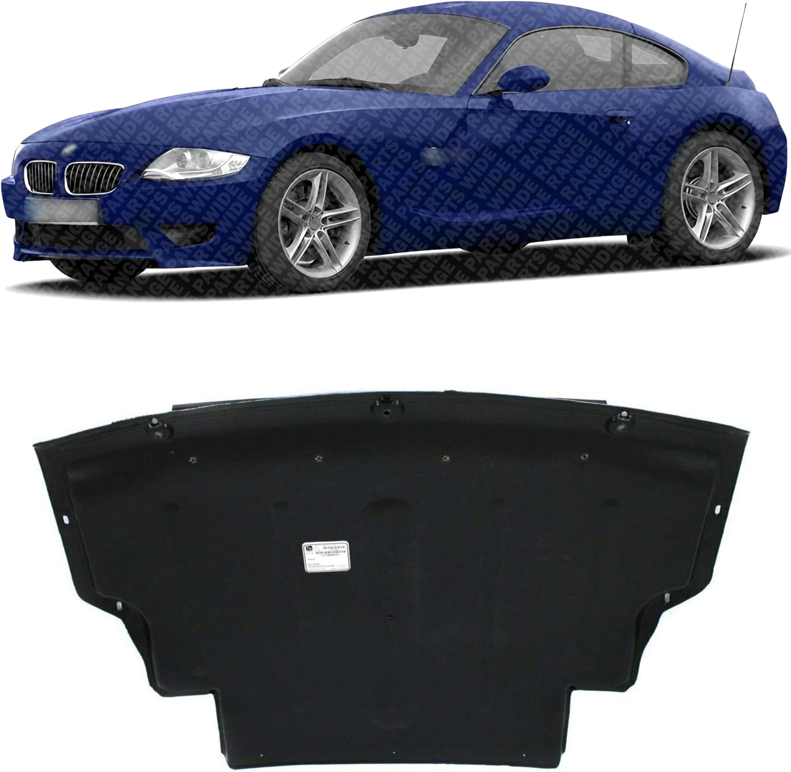 Front Engine Splash Shield Under Cover Direct Replacement Compatible with 2003-2008 BMW Z4 BM1228145 51717012723