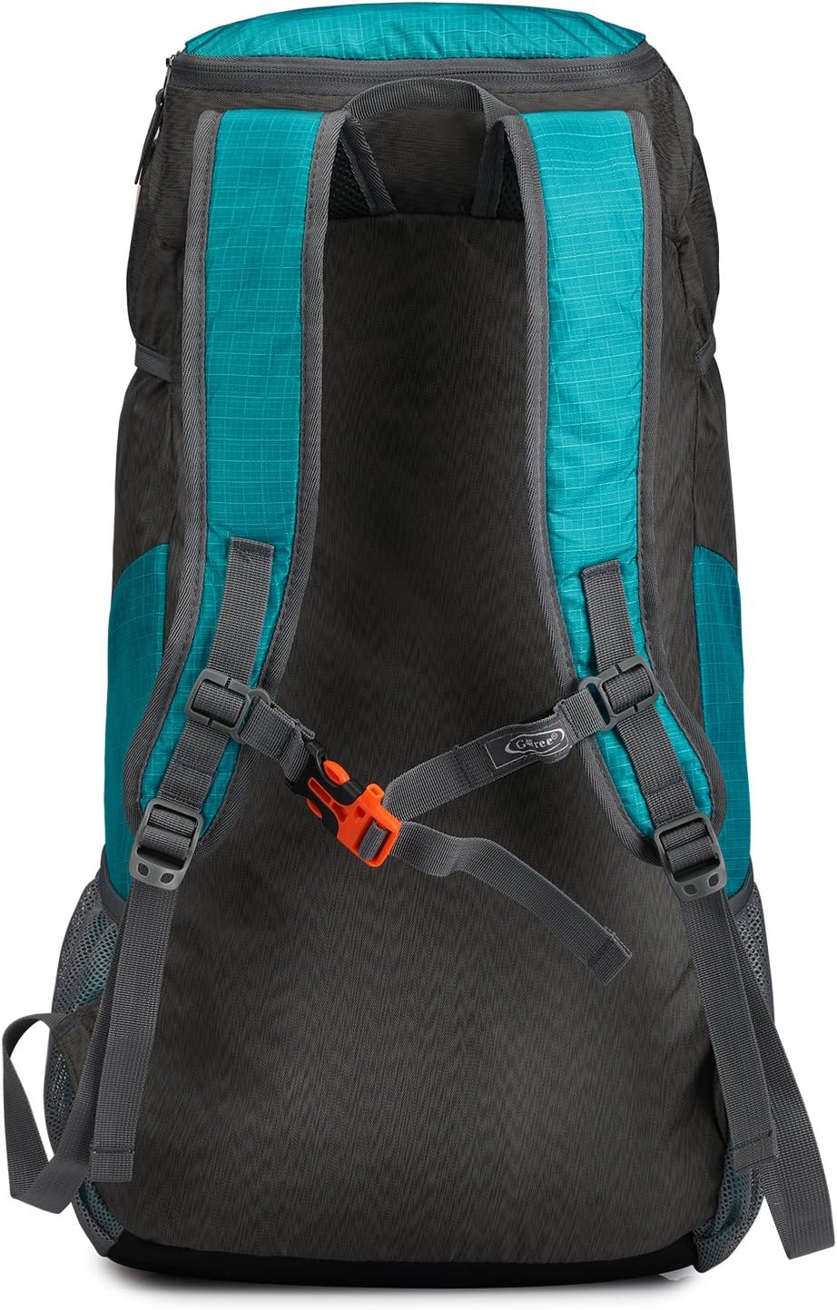 G4Free Lightweight Packable Hiking Backpack 40L Travel Camping Daypack Foldable (Grey/Green) : Sports & Outdoors