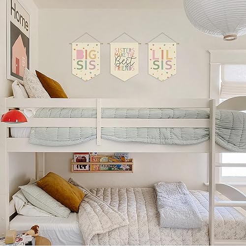 Miniatura 3 de Decoración artística de pared para habitación de niñas, bonita pancarta de lona rosa para cuarto de bebé, dormitorio, sala de juegos, decoración de