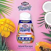 Vista 4 de Clorox Fraganzia Cono Ambientador de Gel, Aroma Hawaiian Escape - Ambientador Sin Enchufe, Sin Batería para Habitaciones Pequeñas, Armarios