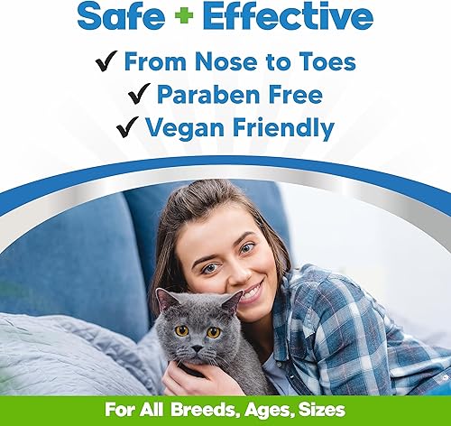 Miniatura 2 de Lick Safe - Bálsamo para patas de gato, bálsamo de patas de 0.15 onzas para gatos, mantequilla natural de patas para gatos, protección de patas de