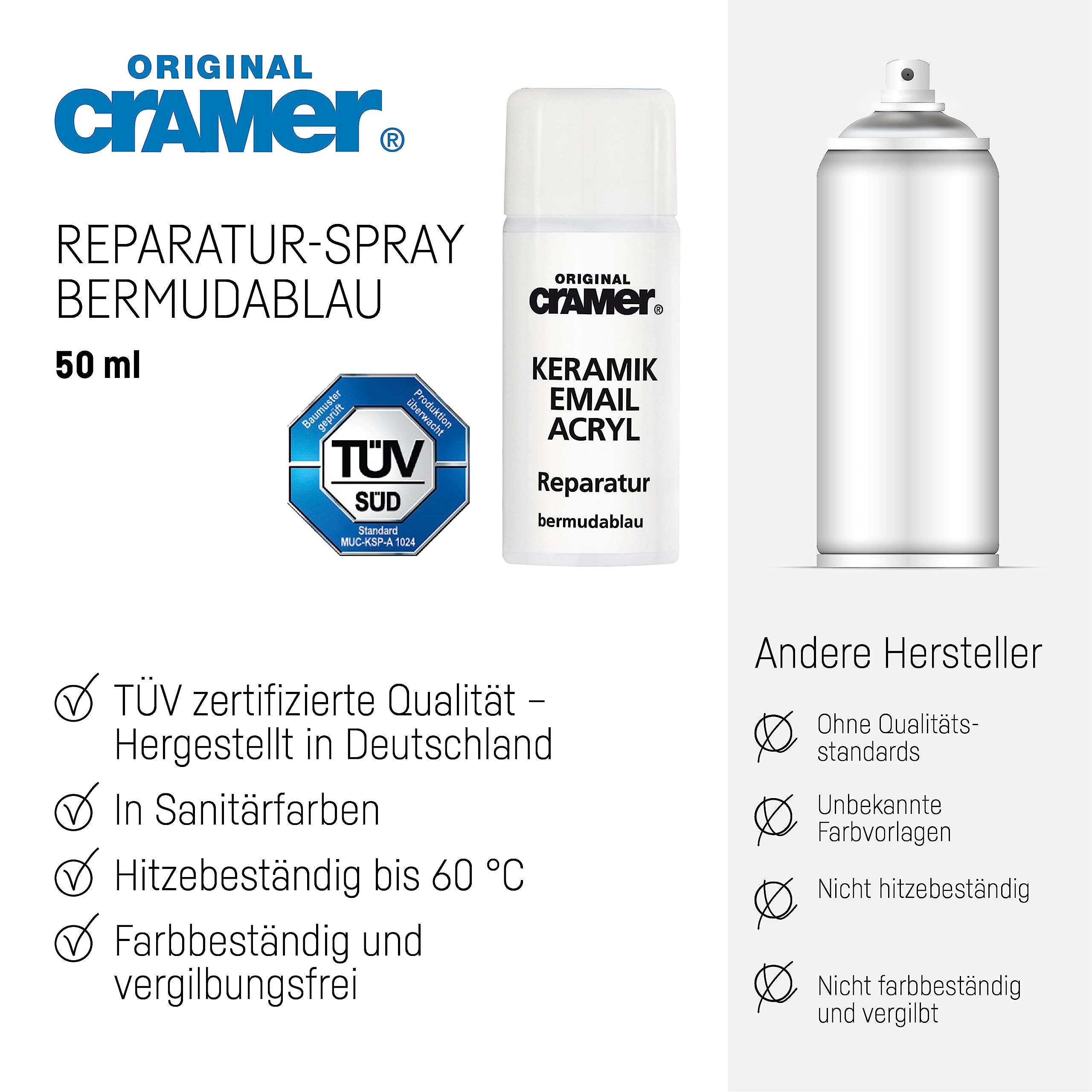 Smalto Spray Saratoga Bianco Brillante Per Sanitari E Superfici Ceramiche 400 Ml