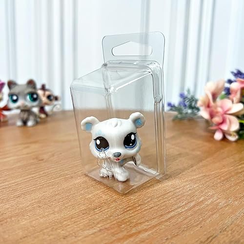 Miniatura 3 de Collecting Warehouse Contenedor de almacenamiento de plástico transparente, 2.31 pulgadas de alto x 1.5 pulgadas de ancho x 1.25 pulgadas de