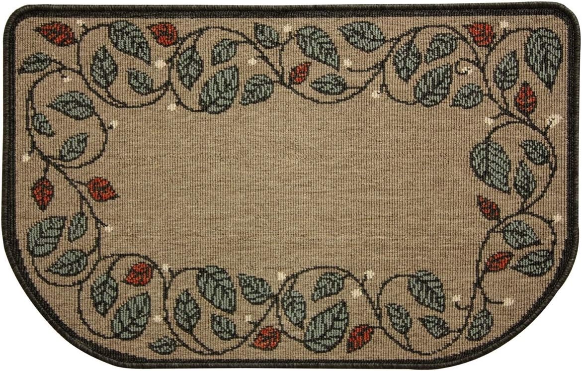 Pilgrim Fireplace Hearth Rug 19628-1 35.5" X 22.5"