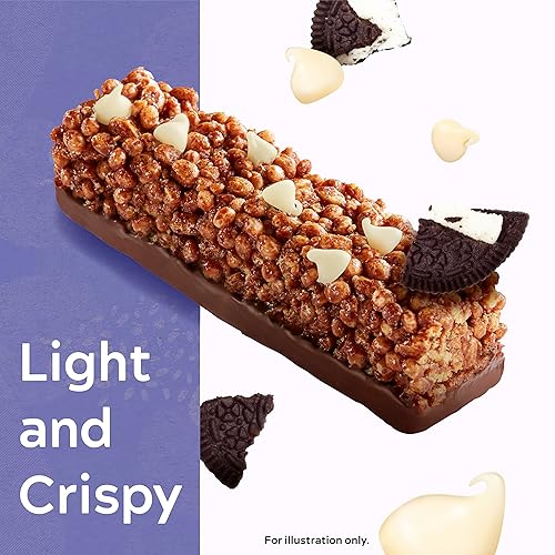 Miniatura 4 de SimplyProtein - Barras de proteínas bañadas en chocolate, paquete de 20, galletas y crema, barra alta en proteínas y bajo en azúcar