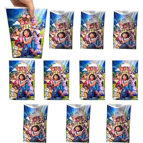 30 Packs Encanto Party Gift Bags for Birthday Party Supplies and Candy Decorations
