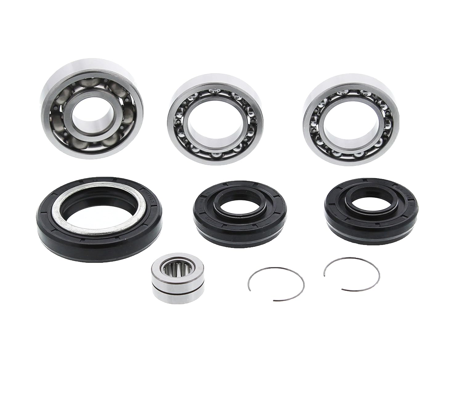 Cycle ATV - Front Differential Bearing and Seal Kit fits Fourtrax TRX 300 Wolverine YFM 350 Big Bear 400 Kodiak 400