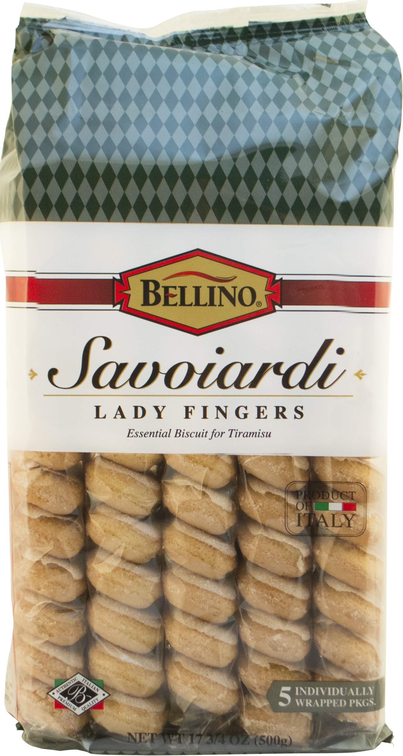 Bllino Lady Fingers, Savoiardi, 17-Ounce (Pack of 6)