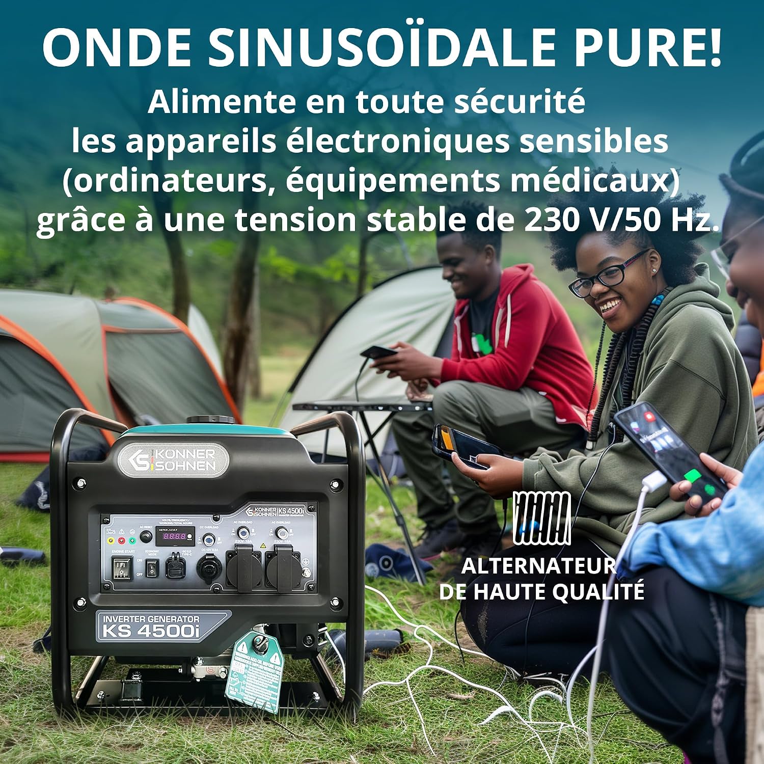 K&S KS 4500i Pure Sine Wave Output