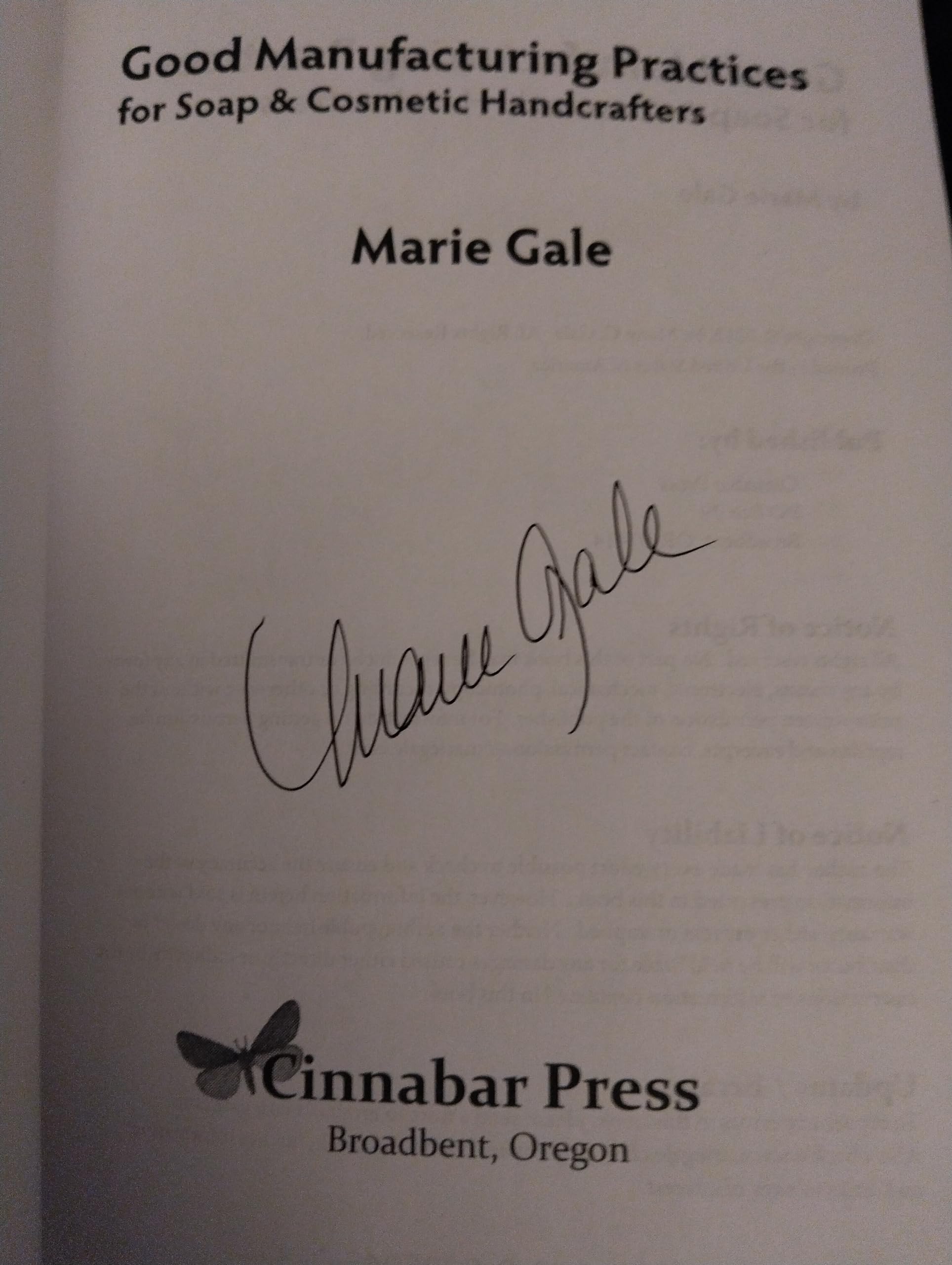 Good Manufacturing Practices for Soap and Cosmetic Handcrafters Paperback – April 10, 2013