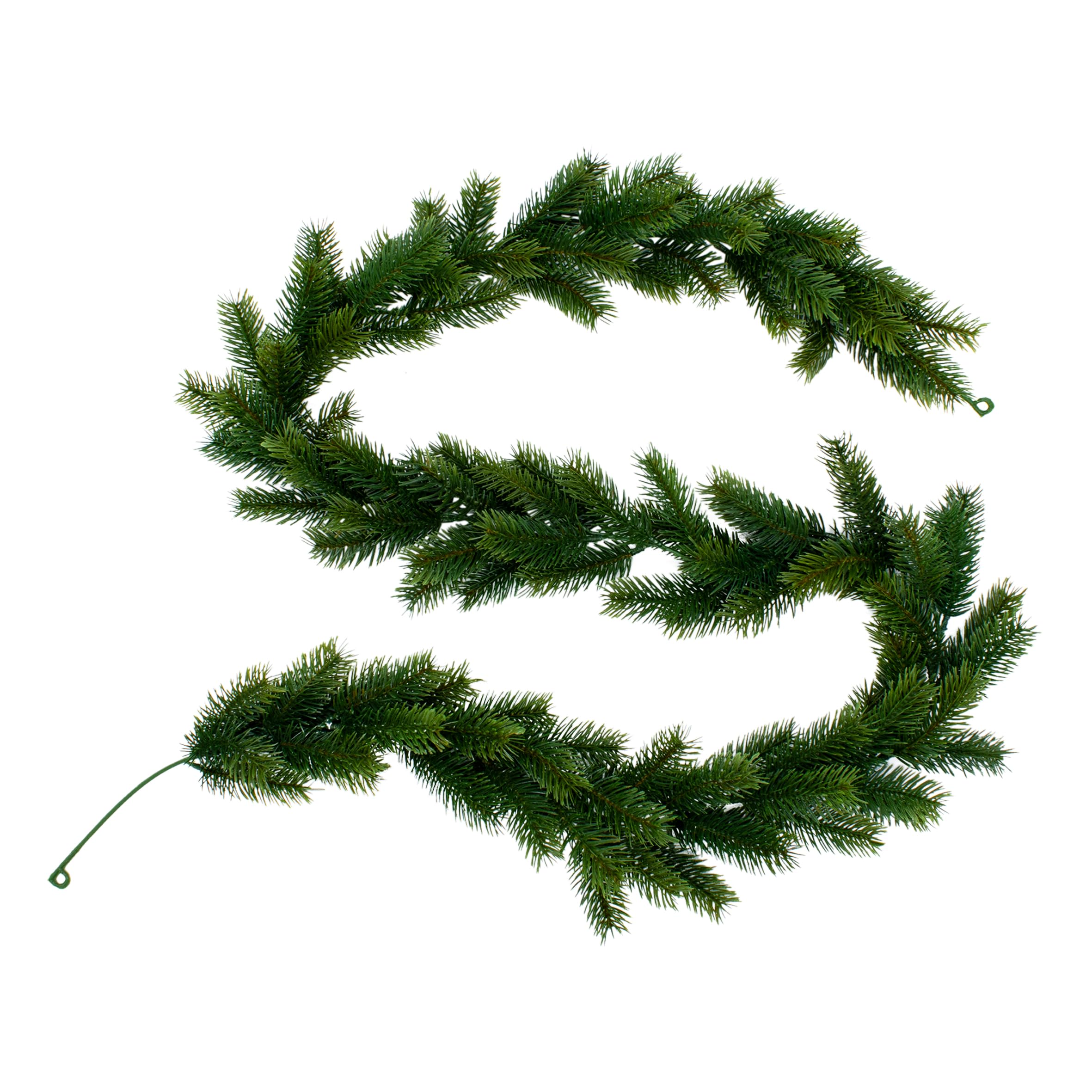 Kunsttanne Weihnachtsgirlande – 160 cm – grün
