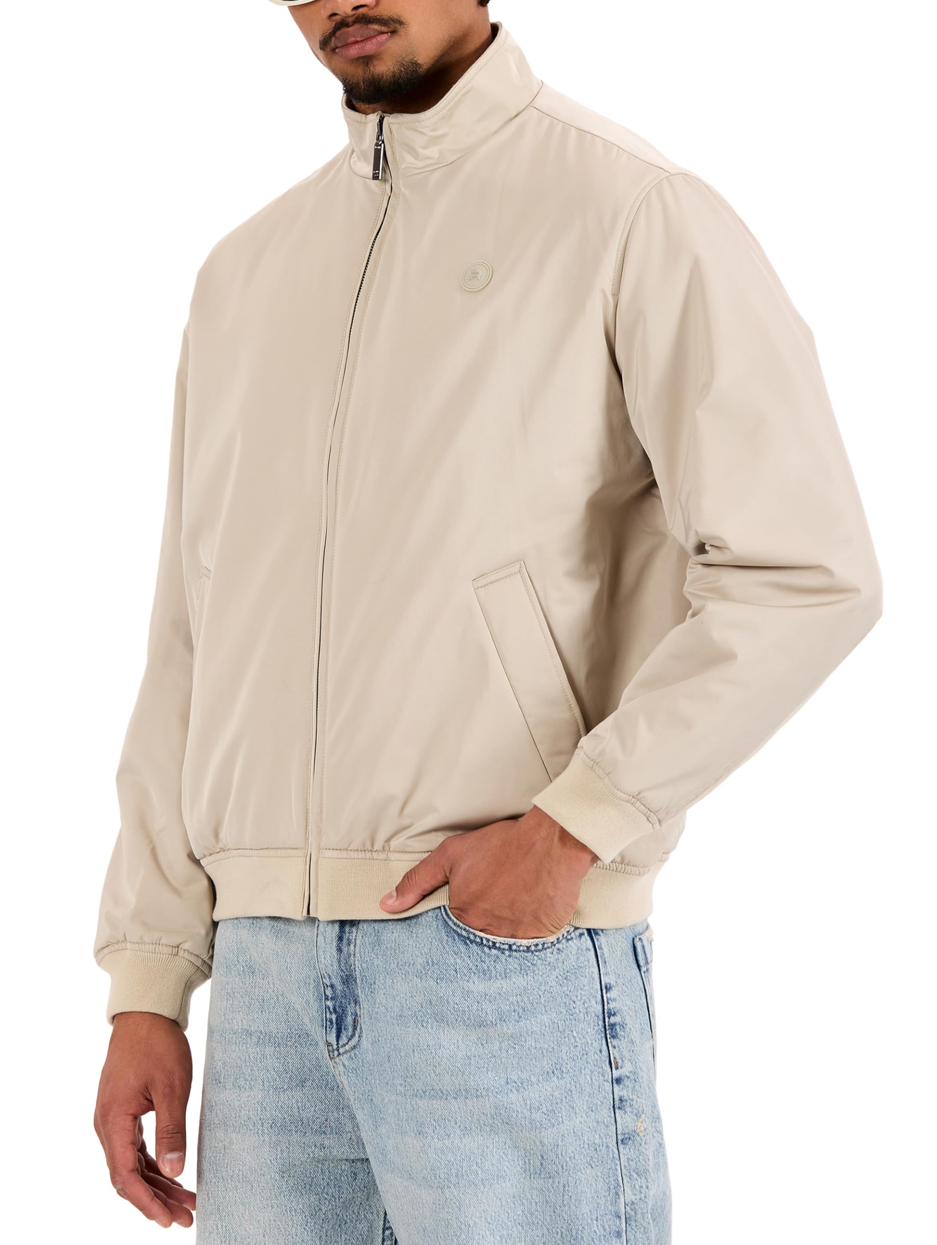Redbridge Herren Übergangsjacke Leichter Blouson mit Stehkragen und Reißverschluss Freizeitjacke für Frühling und Herbst