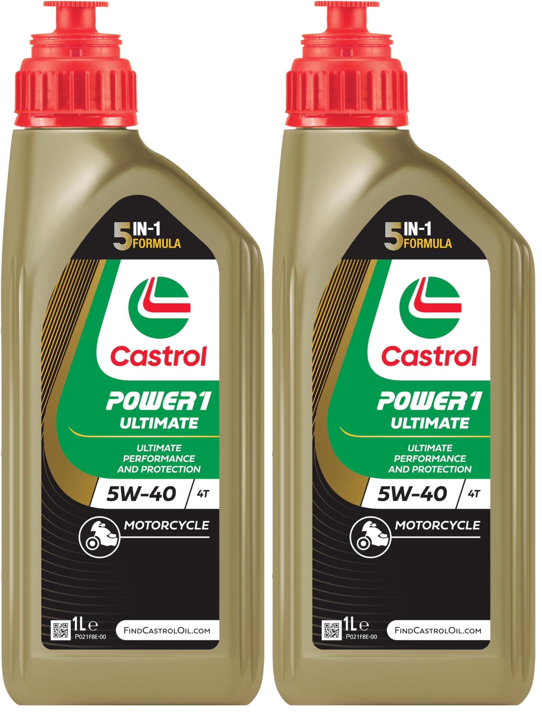 Castrol POWER1 Ultimate 4T 5W-40 Aceite de Moto 1L - 3