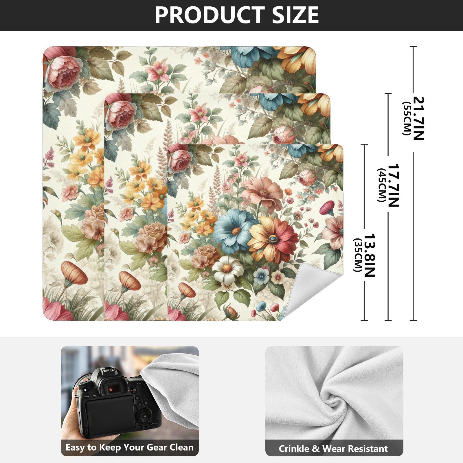 ODAWA Floral Beige 13.8