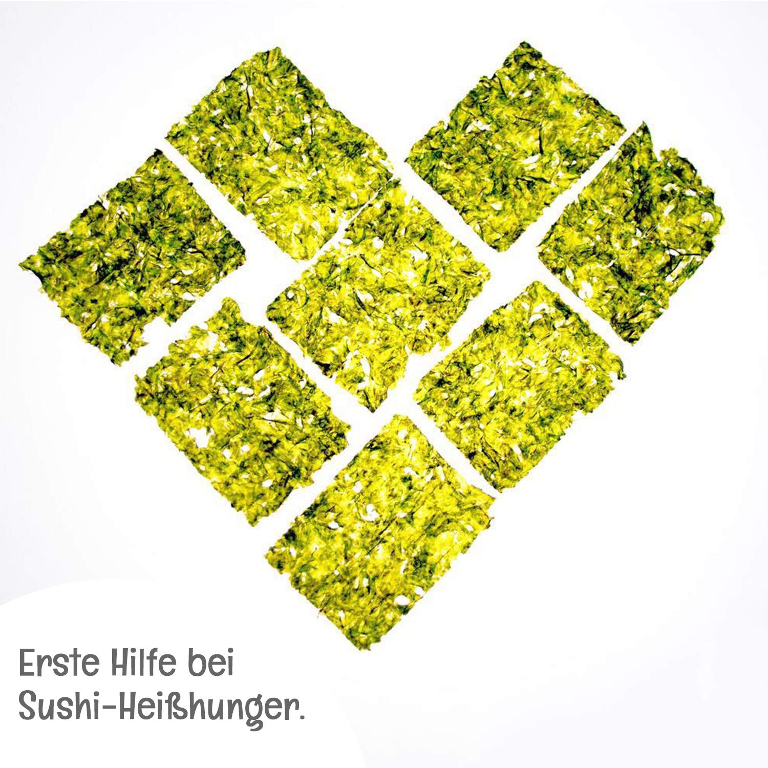 KULAU Bio Nori Snack 16x4g, Algen Chips aus gerösteten Nori-Algenblättern mit natürlichem Meersalz ohne künstliche Zusatzstoffen