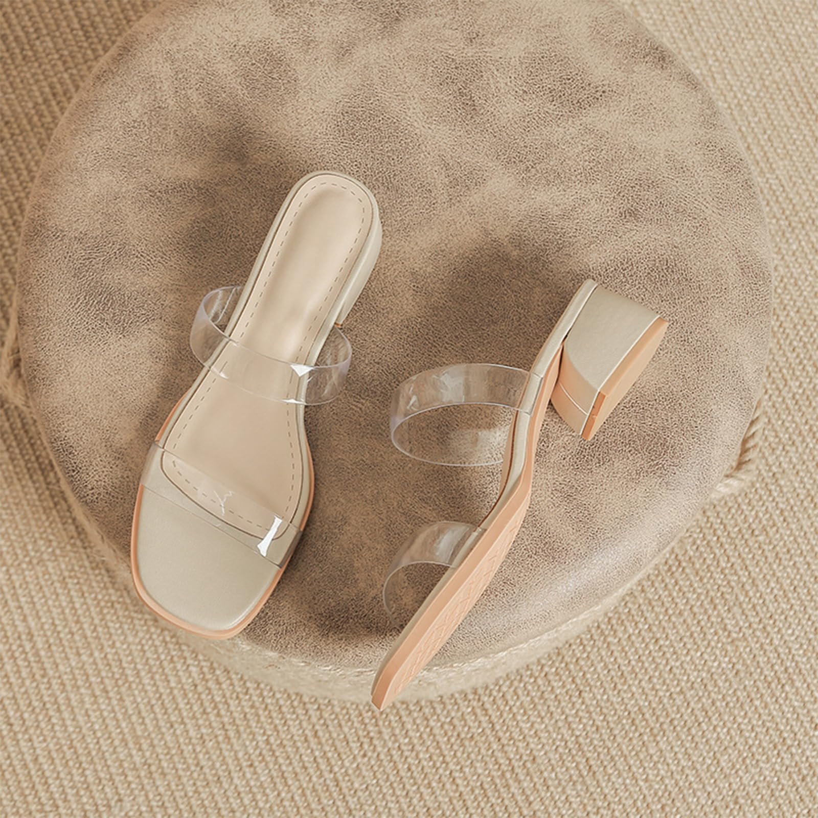 Mules minimaliste Donna Eleganti Tacco Blocco Sandali Estate | stile classico, outfit femminili, smart casual, moda quotidiana, look moderno