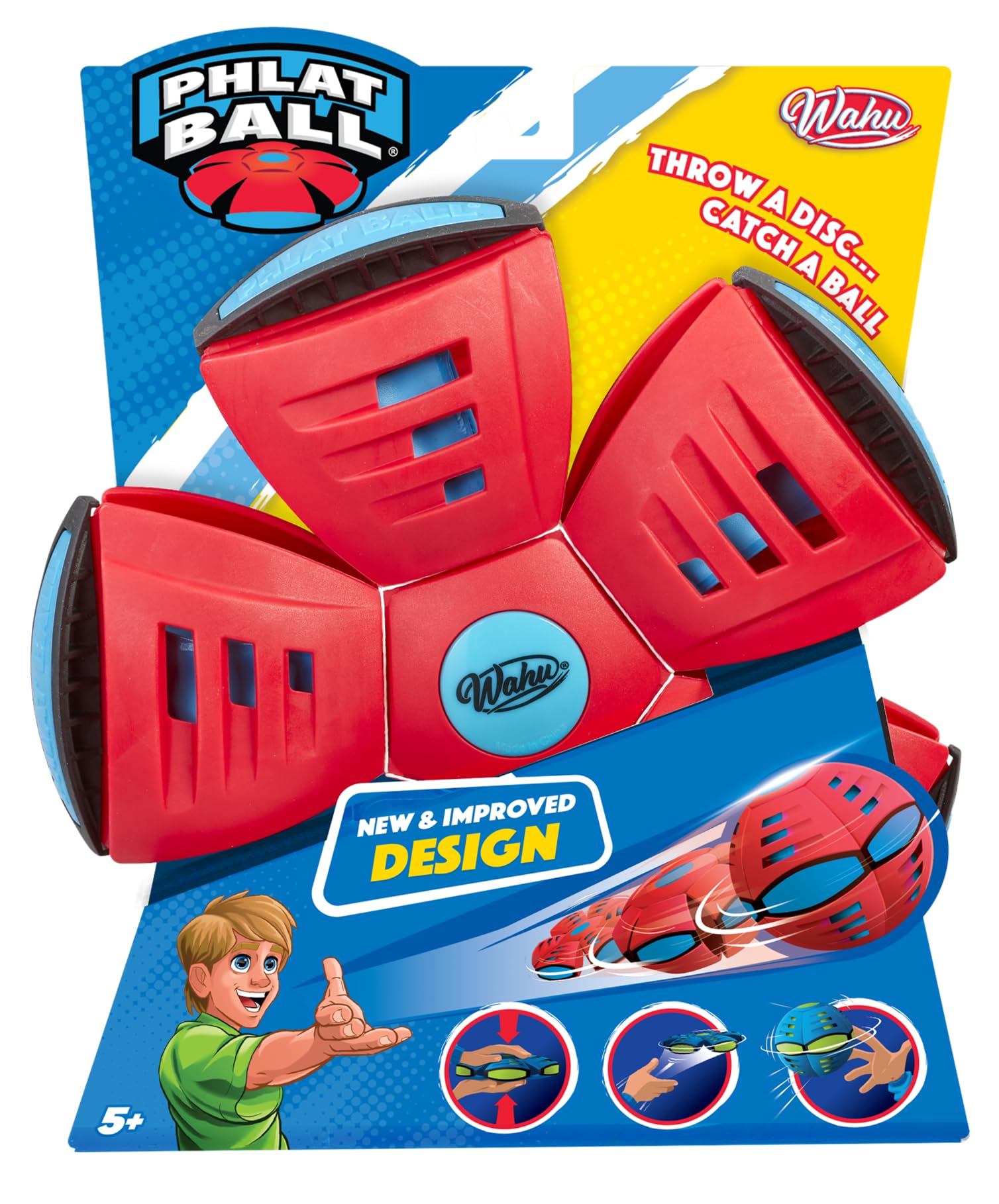 Goliath Phlat Classic V5 Wahu 2 w 1 piłka i frisbee, posortowane kolorystycznie