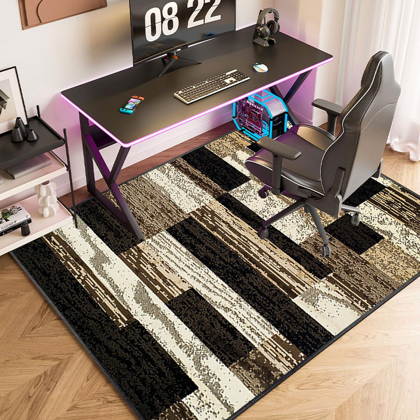 Tappetino Protettivo Per Sedia Ufficio | Trasparente 1.5mm | 160x70 Cm | Antiscivolo - Foto 3